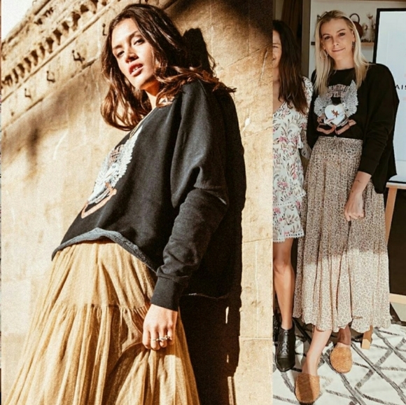 Dancing Outlaw Organic Sloppy Joe Sweater Spell Designs XS Cotton Tee - Picture 6 of 16